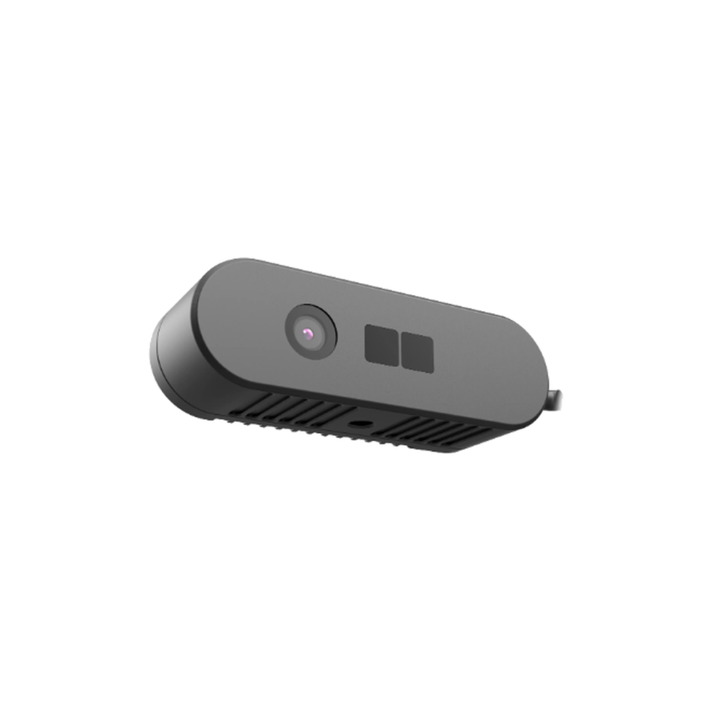 X-D400 compact 3D iToF depth camera on a white background