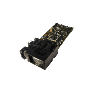 XD-S20 compact dToF laser rangefinder module on a white background