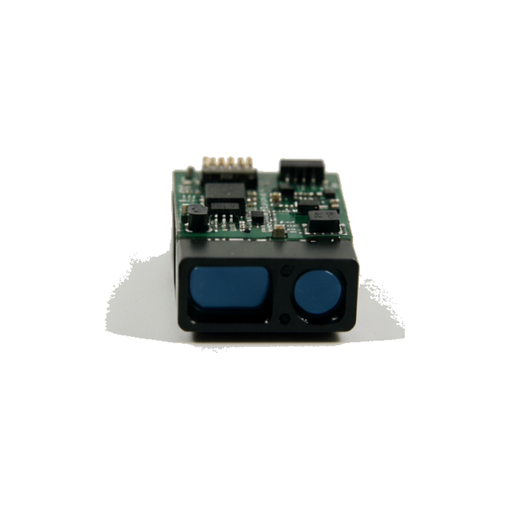 XD-S200S compact dToF laser rangefinder module on a white background