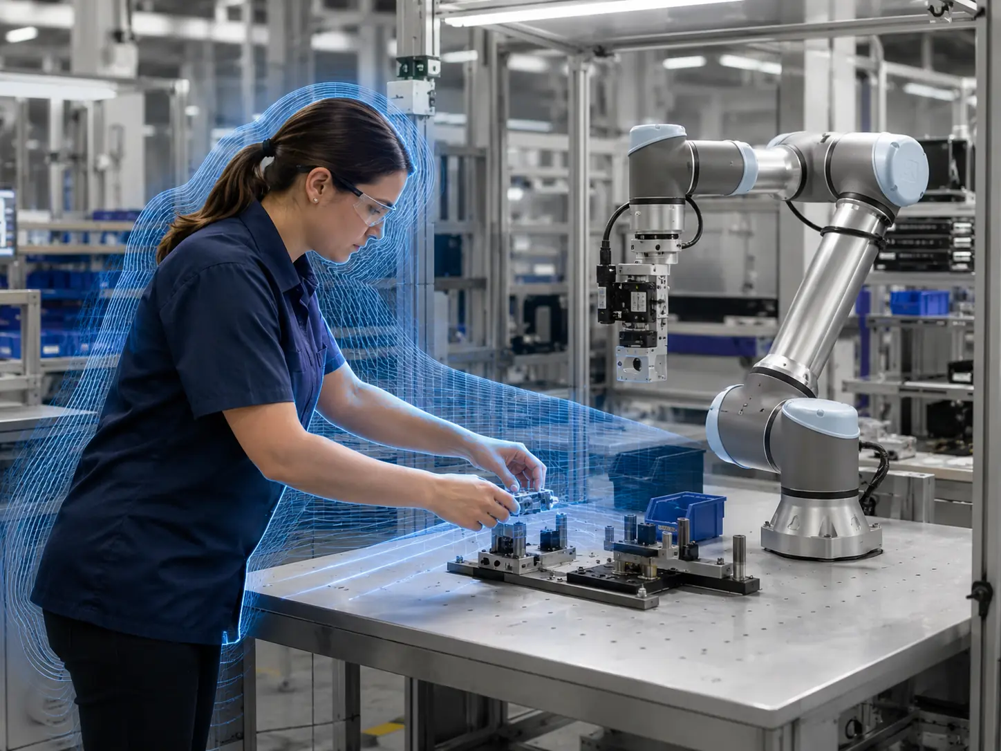 3D safety monitoring for human and collaborative robot interaction