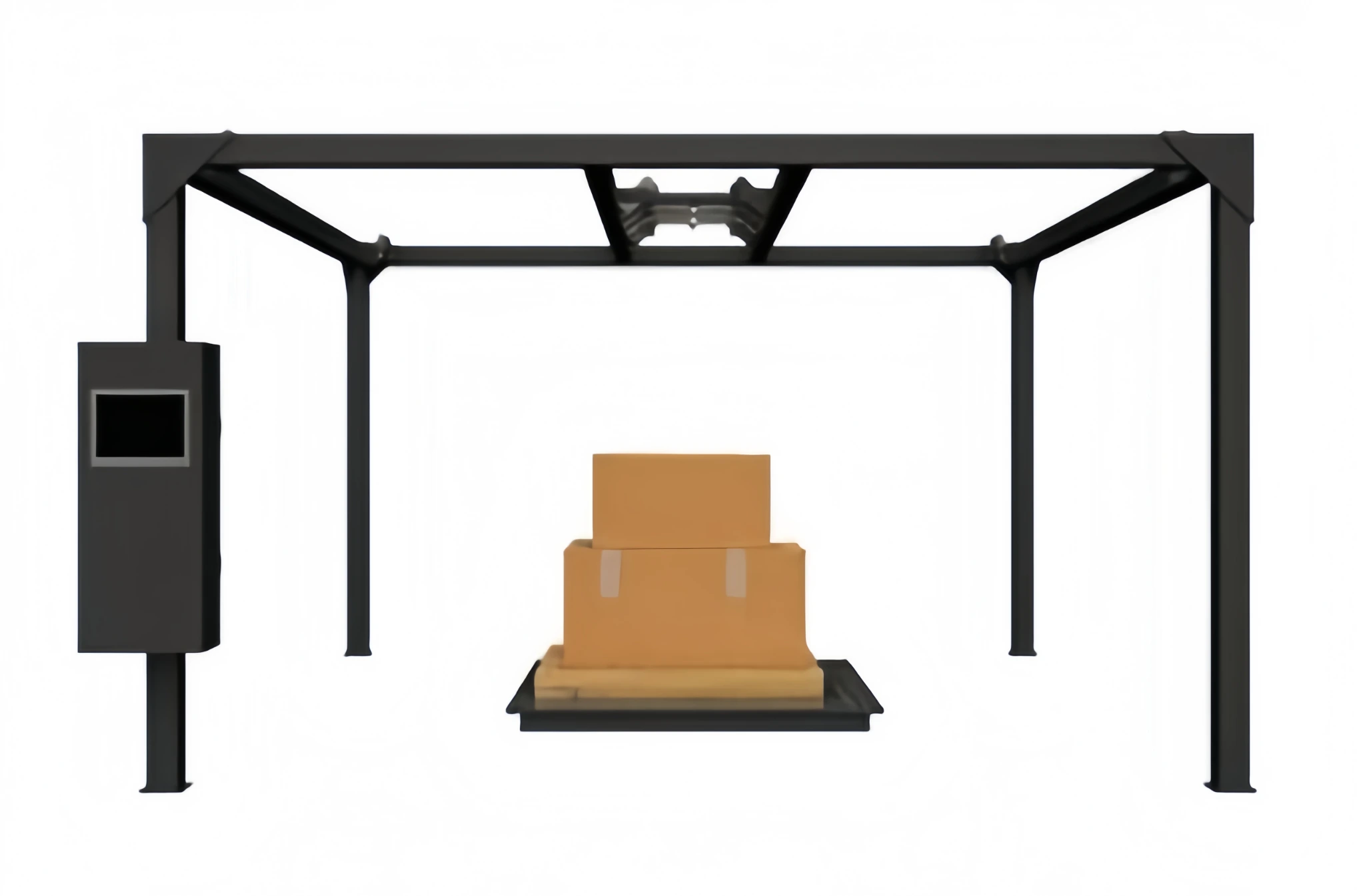 3D pallet dimension measurement system for warehouse logistics