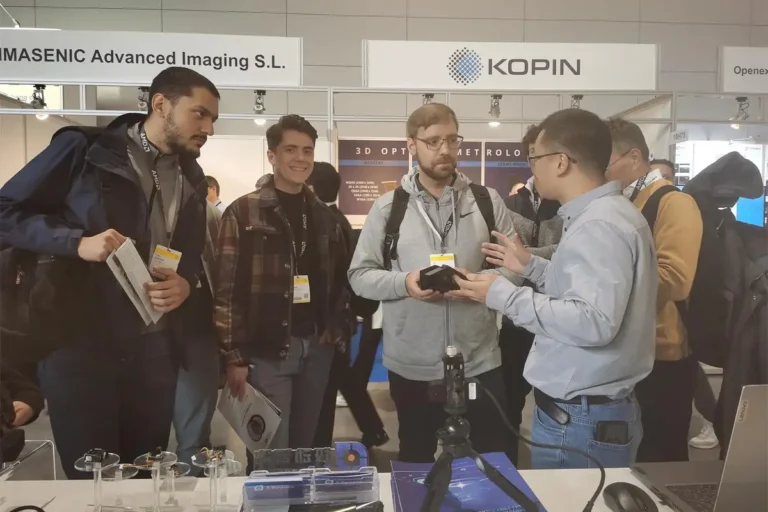 X-dynamics team at a 3D vision exhibition in Germany