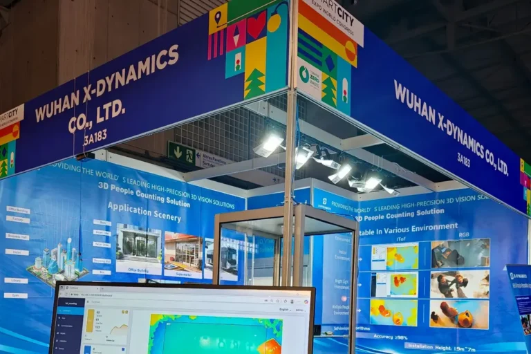 X-Dynamics exhibition booth at Smart City Expo World Congress 2025